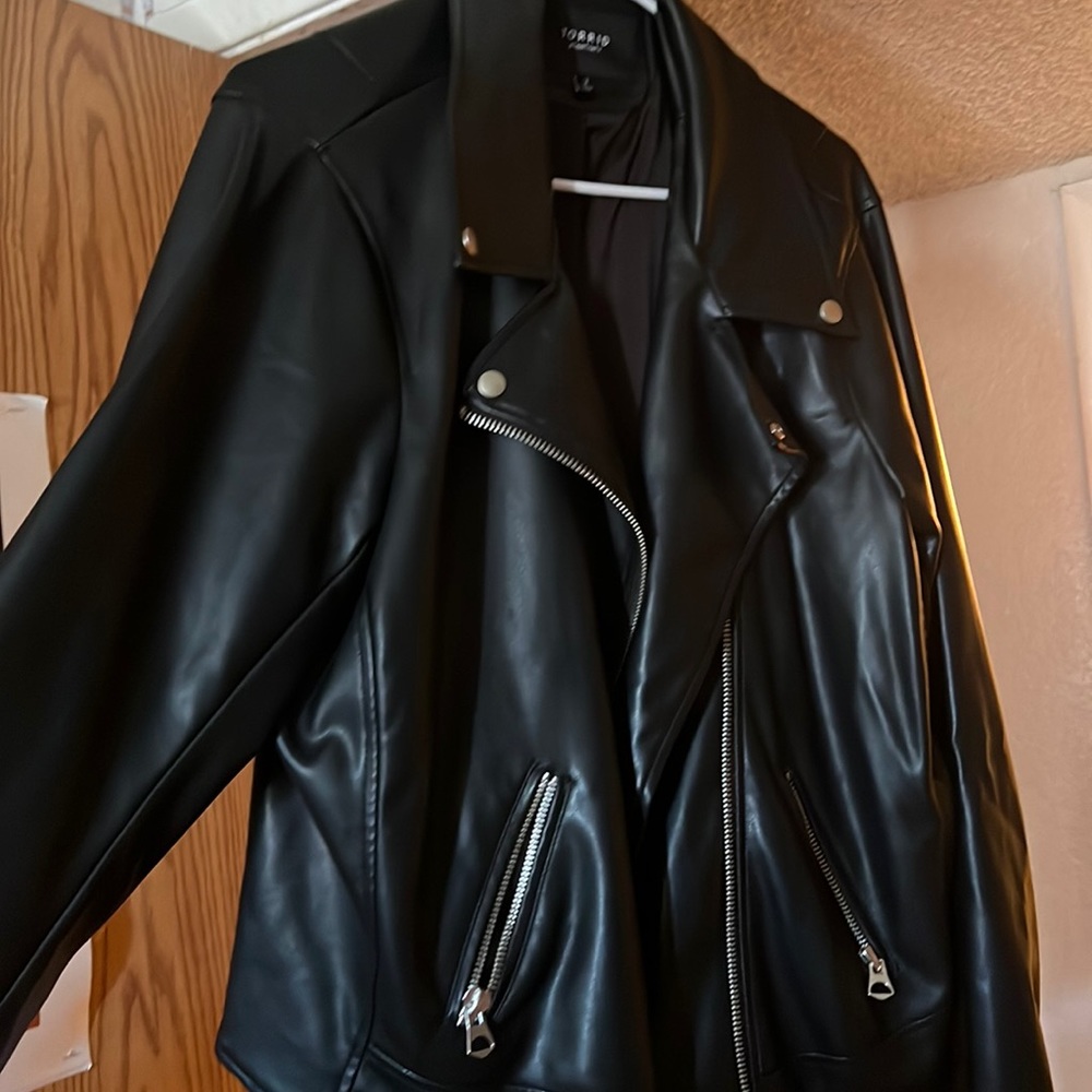 Torrid leather jacket